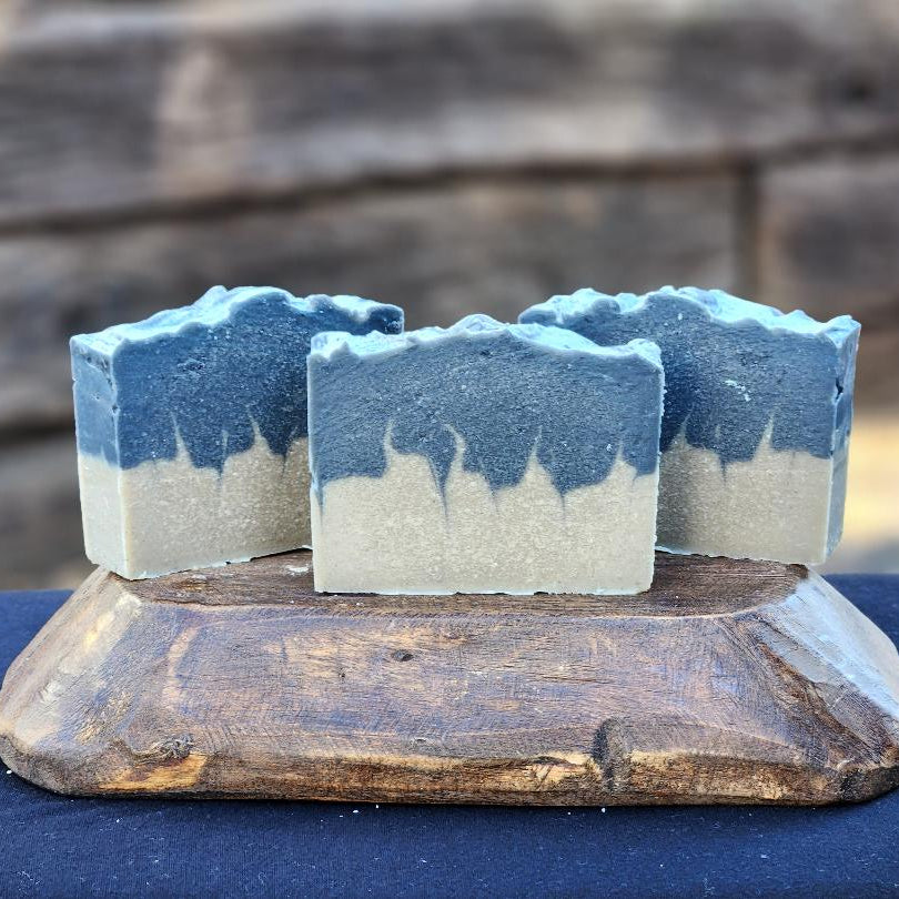 Goat Milk Soap Charcoal Mud Facial Bar